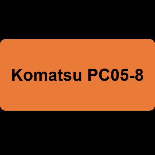 Komatsu PC05-8